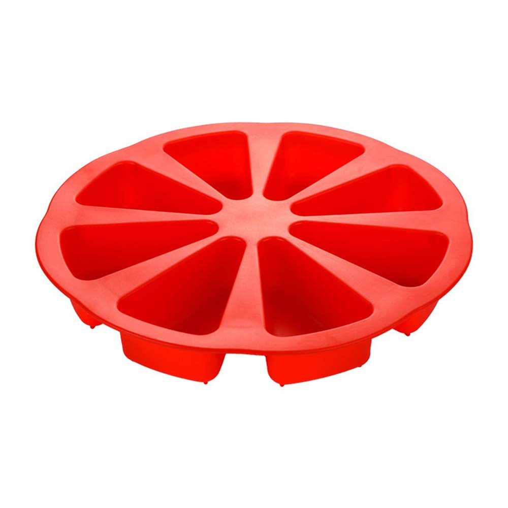 8 Grids Silicone Cake Molds Durable Kitchen Pizza Plate Baking Food Mold For Oven Microwave Pastry Pans Tools