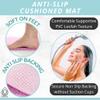 Non Slip Bathtub Mat Shower Mat for Tub - Loofah Bath Mats for Bathroom - 40x16 Bathtub Floor Mat - Textured Anti Slip Bath Mat Without Suction Cups - Secure Mat for Wet Areas (40x16 Pink) view 2