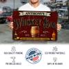 Custom Whiskey Bar Sign - Personalized Sign for Home & Man Cave Bar Deco - USA Made to Order: 108122002195 view 4