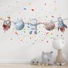 Space Banner  Rocket Ship and Astronaut Garland for Kids Birthday, Outer Space Baby Shower Decorations, Planet Party Supplies, Galaxy Theme Backdrop  Not Pre-Assembled view 4