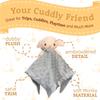 Kids Preferred Harry Potter 12 Inch Dobby Baby Lovey Security Blanket Snuggle Toy Stuffed Animal for Newborn Infants and Babies view 3