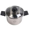 BROLEO Pressure Cooking Pot, Sealing Clear Scale Lines 6L 80KPA Safety Window Electric Pressure Cooker Easy Grip for Home Kitchen for Electric Furnace, BROLEOg7o04dsz92 view 4