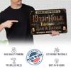 Personalized 19th Hole Bar & Lounge Sign Custom Art - Made In USA - Golfer Gift, Man Cave Decor view 4