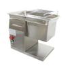 HayWHNKN 5mm Meat Cutting Machine Commercial Meat Slicer Stainless Steel 440lbs/h 650W Shredded Dicer Slicer Machine for Restaurant Kitchen(90T-B Series) view 1