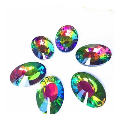 Chandelier Crystal Prisms Pendants 10PCS 50mm Chandelier pendant Rainbow Crystal Chandelier Pendant Cristal Prisms Curtain Window Suncatcher For Chandelier parts DIY Home Hanging Decor Chandelier Crys