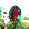 Chandelier Crystal Prisms Pendants 10PCS 50mm Chandelier pendant Rainbow Crystal Chandelier Pendant Cristal Prisms Curtain Window Suncatcher For Chandelier parts DIY Home Hanging Decor Chandelier Crys view 2