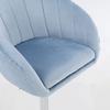 ULTRAWAVE Bar Stools Office Leisure Chair Fabric Art Bar Chair with Back Lift Chair Counter Chair Bar Chair Swivel Bar Chair High Chair Barstool view 4