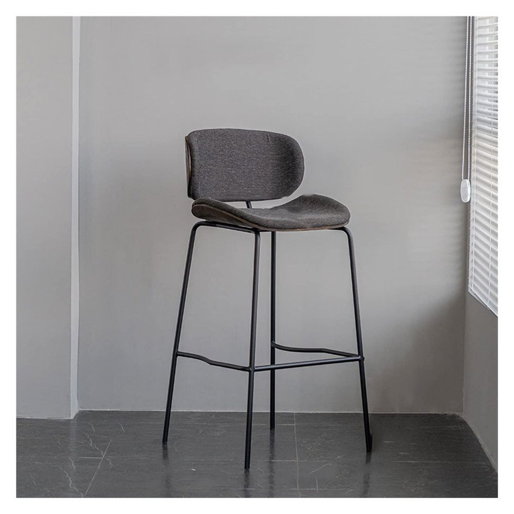 CHICKEN Bar Stool Height 40 Inch Bar Stool with Backrest Home Kitchen Living Room Office Bar Stool Leisure Cafe Restaurant Bar Stool Living Room Chairs (Color : A)