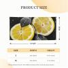 Lemon with on black and white Personalized Party Banner 3x5 Ft Beautiful Yard Sign Banner Reusable Backdrop Poster Hanging Flag Indoor Outdoor for Party Home Wedding Birthday Garden Yard Wall Decors view 3