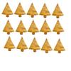 Affinity Decor Set of 15 Decorative Christmas Tree Shaped Wood Cutting Board for Kitchen, Tree Cutting Boards Set, Acacia Wood Chopping Board With Handle, Christmas Corporate Gifts for Employees view 1