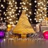 Affinity Decor Set of 15 Decorative Christmas Tree Shaped Wood Cutting Board for Kitchen, Tree Cutting Boards Set, Acacia Wood Chopping Board With Handle, Christmas Corporate Gifts for Employees view 3