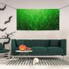 GreenTexture Background Personalized Party Banner 3x5 Ft Beautiful Yard Sign Banner Reusable Backdrop Poster Hanging Flag Indoor Outdoor for Party Home Wedding Birthday Garden Yard Wall Decors view 1