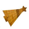 Affinfity Decor Acacia Wood Christmas Tree Shaped Cutting Board for Kitchen Decor, 25 pieces Liney Tree Cutting Boards Set, Wooden Chopping Board With grooves, Christmas Corporate Gifts for Employees view 3