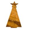 Affinfity Decor Acacia Wood Christmas Tree Shaped Cutting Board for Kitchen Decor, 11 pieces Star Tree Cutting Boards Set, Wooden Chopping Board With grooves, Christmas Corporate Gifts for Employees view 4