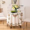 patdrea Designer Vintage French Tablecloth,Round,Diameter 67" view 2