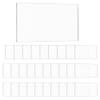FINGERINSPIRE 30 Pcs Clear Acrylic Place Cards 3.5x2Inch Blank Rectangle Acrylic Name Card Custom Setting DIY Guest Name Signs Decor for Wedding Reception Party Banquet Dinner Birthday view 1