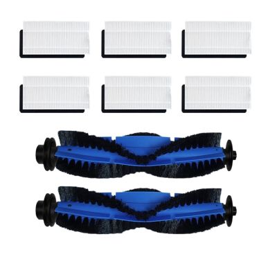 SteFik Vacuum Cleaner Robot Spare Parts Kits. Compatible for Kyvol Cybovac E20 E30 E31 Robotic Vacuum Cleaner, Accessories Main Side Brush Hepa Filter Mop Cloth Replacement (Color : 3)