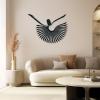 Whirling Dervish Wall Art, Metal Islamic Wall Art, Sufi Whirling Dervish Figurine, Rumi Muslim Wall Art, Metal Art Wall Decor, Metal Wall Art for Bedroom, Arabic Calligraphy, Islamic Gifts (Gold, 19 x 25 inch / 47 x 63 cm) view 2