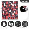 ALAZA Merry Christmas Cartoon Tree Santa Claus Snowflake Dishwasher Magnet Cover Sticker Decorative Refrigerator Magnet Panel Decal Cover for Home Kitchen Appliance Decor view 3