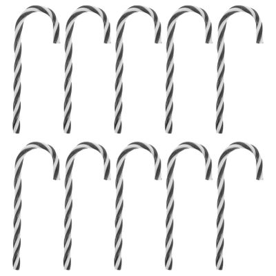Amosfun 10pcs Candy Cane Ornaments Christmas Tree Decorations Lightweight for Festive Home for Holiday Celebrations