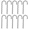 Amosfun 10pcs Candy Cane Ornaments Christmas Tree Decorations Lightweight for Festive Home for Holiday Celebrations view 1