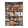 Custom Blankets with Photos for Family Personalized Picture Blankets for Mom Dad Grandma Grandpa Daughter Son Soft Blanket for Christmas Birthday Thanksgiving, 20 Photos, W70 xL90 view 2