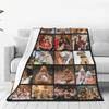 Custom Blankets with Photos for Family Personalized Picture Blankets for Mom Dad Grandma Grandpa Daughter Son Soft Blanket for Christmas Birthday Thanksgiving, 20 Photos, W70 xL90 view 3