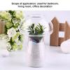 BFYDOAA Small Clear Glass Vase for Cuttings Buds Hydroponic, Mushroom Shape Flower Bottle Mini Fish Bowl for Home Aesthetics Decor view 3