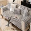 Thick Rabbit Plush Sofa Covers 1 2 3 Seater, Funny Fuzzy Sofa Slipcovers for Corner L Shape, Non-Slip Sofa Cover, Warm Velvet Sofa Cushion Covers, Washable Furniture Protector (Light Gray,120x160cm) view 1