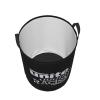 Unite Against Racism Laundry Basket Round Portable Storage Box Organizer Laundry Basket Portable Laundry Organizer view 3