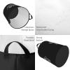 Unite Against Racism Laundry Basket Round Portable Storage Box Organizer Laundry Basket Portable Laundry Organizer view 4