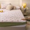 Comfortable Bed Sheet,Winter Velvet Thicken Warm Coral Velvet Bed Sheets, Children's Room Cartoon Print Deep Pocket Mattress Topper,Fruit,200x220cm view 1