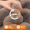 Thick Rabbit Plush Sofa Covers 1 2 3 Seater, Funny Fuzzy Sofa Slipcovers for Corner L Shape, Non-Slip Sofa Cover, Warm Velvet Sofa Cushion Covers, Washable Furniture Protector (Pink,120x180cm) view 4