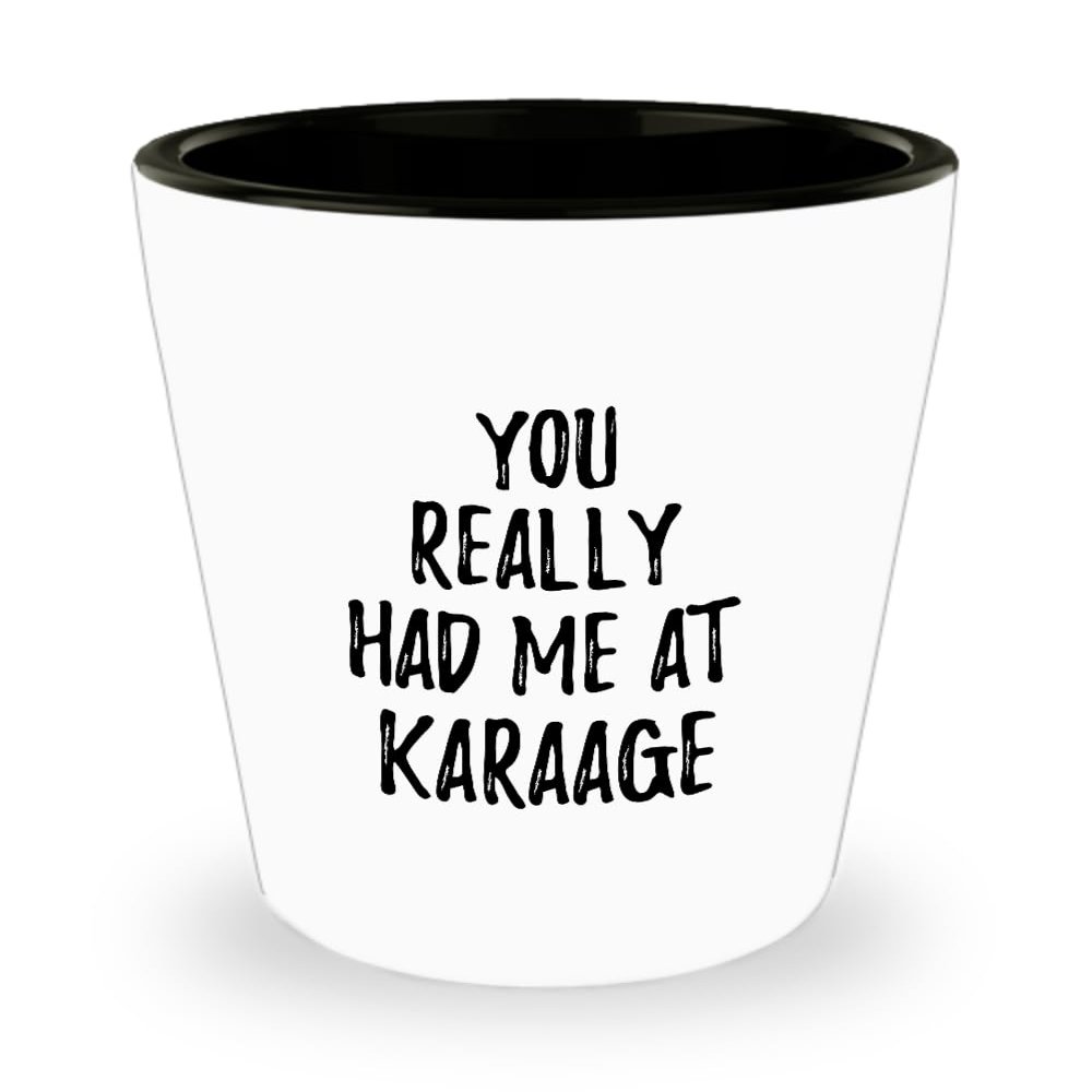 You Really Had Me At Karaage Shot Glass Funny Food Lover Gift Idea 1.5 Oz Shotglass