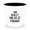 You Really Had Me At Karaage Shot Glass Funny Food Lover Gift Idea 1.5 Oz Shotglass view 1