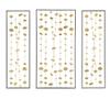 CC Home Furnishings Wind Chimes Wall Arts - 14" x 46" - Set of 3 view 1