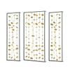CC Home Furnishings Wind Chimes Wall Arts - 14" x 46" - Set of 3 view 3