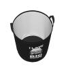 I Love Big Dumps Laundry Basket Round Portable Storage Box Organizer Laundry Basket Portable Laundry Organizer view 3