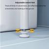 Free Standing Toilet Rack Over The Bathroom with Hook and Roll Holder, Organizer Above Shelf Toilet, Toilet Storage for Laundry/ToiletSpace Saver (Color : White) view 4