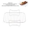 Air Fryer Basket for Oven, Stainless Steel Oven Air Fryer Pan Rack with Oil Brush Dualzone Air Fry & Dehydrate Mesh Baskets for Dz401 Dz201, Microwave Ovenro view 3