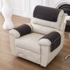 Garayma 3 Pcs Recliner Covers Armrest Covers for Recliner Chair with Storage Pockets Headrest Cover for Recliner Chair Armchair Slipcovers for Sofa Recliner Protector (Dark Grey) view 2