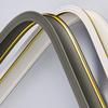 JEDAL Flexible Curved Ceiling Curtain Track Aluminium Curtain Rails Rods Silence RV Curtain Tracks 1m 1.6m 2.5m 3.2m 4.8m 5.1m 5.6m 6m for Room Divider Bathroom Hospital (Color : White, Size : 6.6ft) view 3