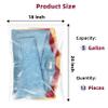 Large 5 Gallon Plastic Zipper Storage Bags, 18x24 Inches Clear Reclosable Storage Bags 12Pieces view 2