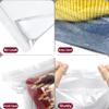 Large 5 Gallon Plastic Zipper Storage Bags, 18x24 Inches Clear Reclosable Storage Bags 12Pieces view 3