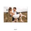 WEDDINGSTAR Custom Printed Photo Wedding Save the Date Cards - Modern Love - Horizontal (Pack of 250) view 3