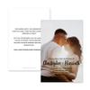WEDDINGSTAR Custom Printed Photo Wedding Invitations - Handwritten Elegance - Vertical (Pack of 50) view 2