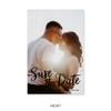 WEDDINGSTAR Custom Printed Photo Wedding Save the Date Cards - Handwritten Elegance - Vertical (Pack of 50) view 3