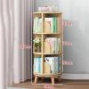 Bookshelf, Revolving Bookcase, 360Rotating Small Corner Bookcase Bedroom Living Room Library Revolving Book view 3