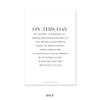 WEDDINGSTAR Custom Printed Photo Wedding Invitations - Modern Love - Vertical (Pack of 130) view 4