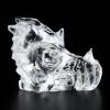 Skullis 2.0" Clear Quartz Rock Crystal Hand Carved Crystal Dragon Skull Sculpture, Crystal Healing.1514 view 3